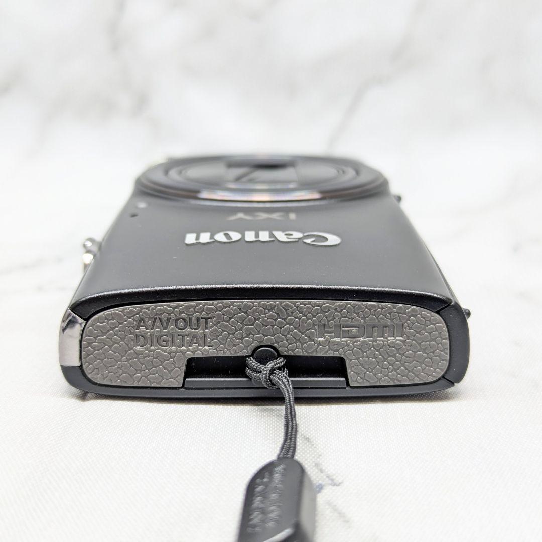 美品 Canon IXY 650 キャノン ブラック デジカメ 動作確認済 BK