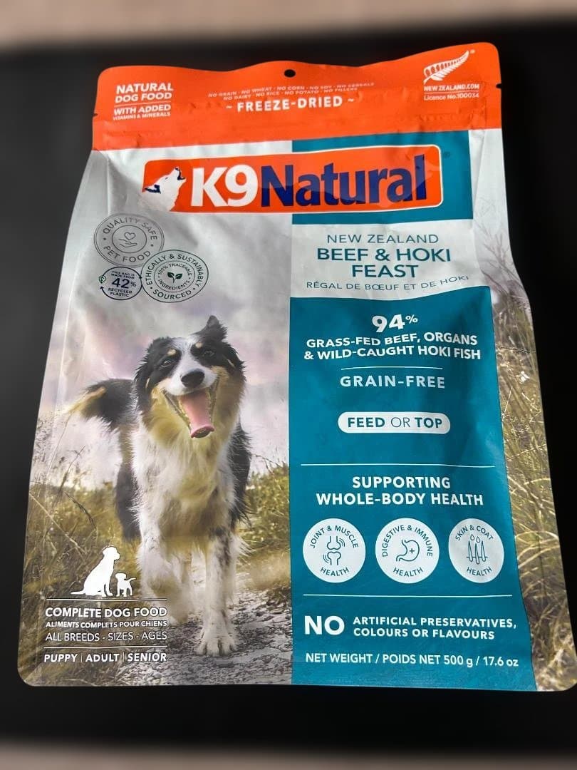 K9 Natural ビーフ＆ホキ・フィード 500g