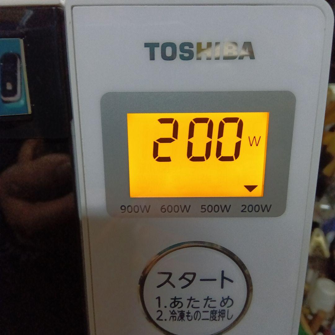 東芝電子レンジ　TOSHIBA フラットテーブル