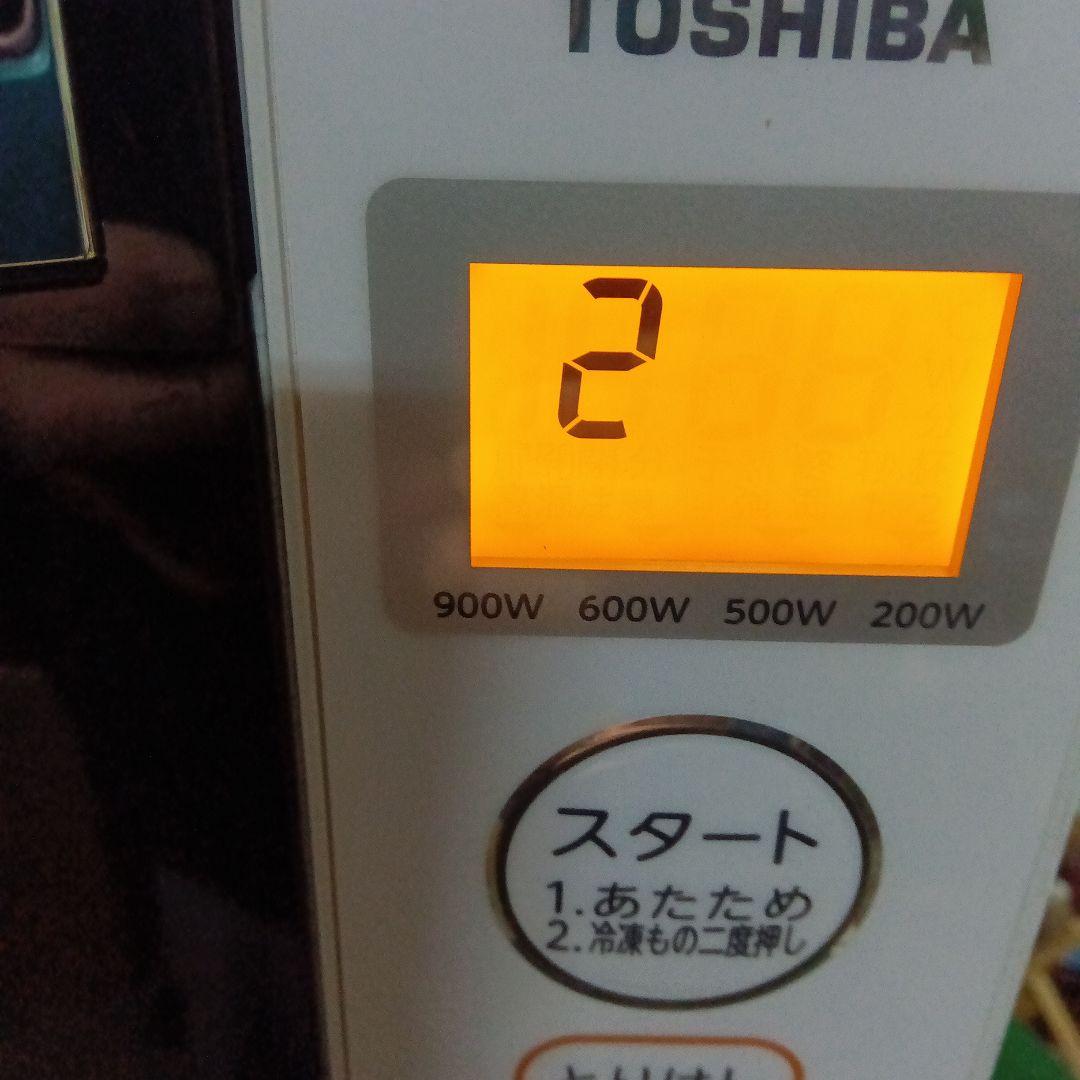 東芝電子レンジ　TOSHIBA フラットテーブル