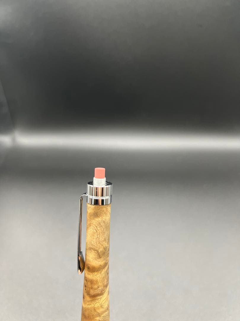 YKU工房 ゴールデンマーブルウッド瘤 0.5mm シャープペンシル