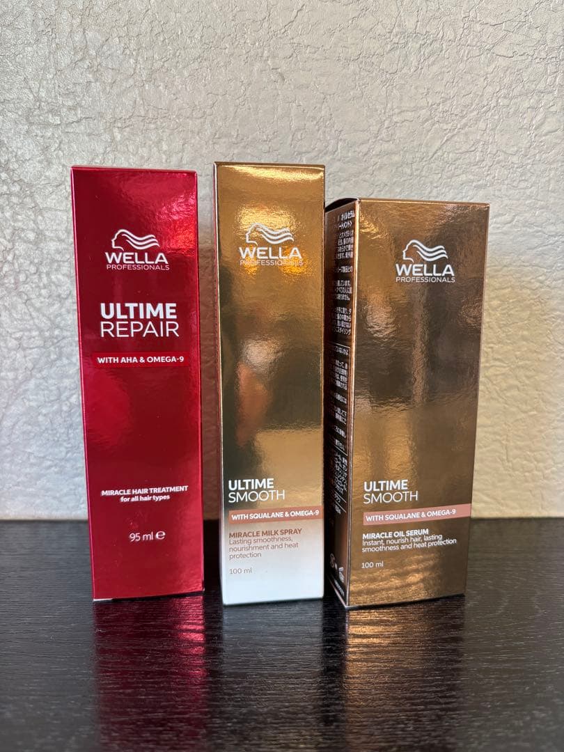 WELLA ULTIME REPAIR & SMOOTH 3点セット