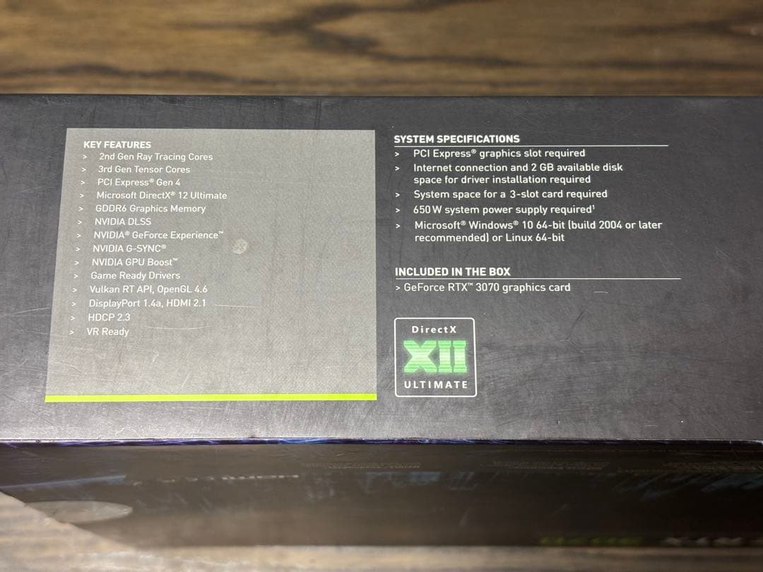 グラフィックボード・グラボ・ビデオカード GALAKURO GAMING NVIDIA RTX 3070