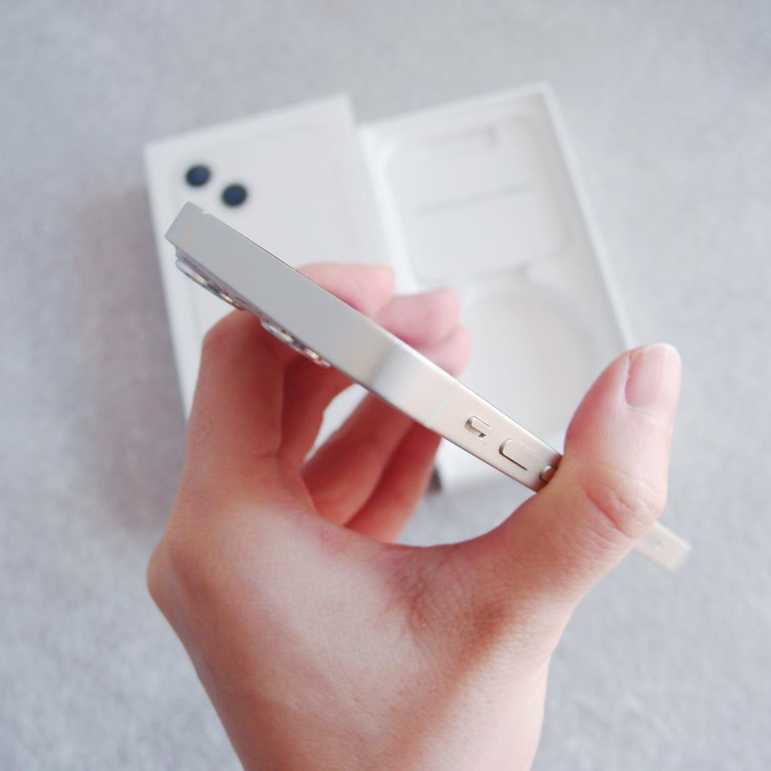 A*˚様 iPhone 13mini 128GB 本体 スターライト バッテリー