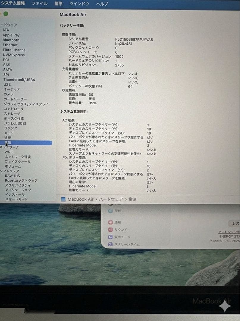MacBook本体 Apple MacBook Air M1 2020 8GB 256GB