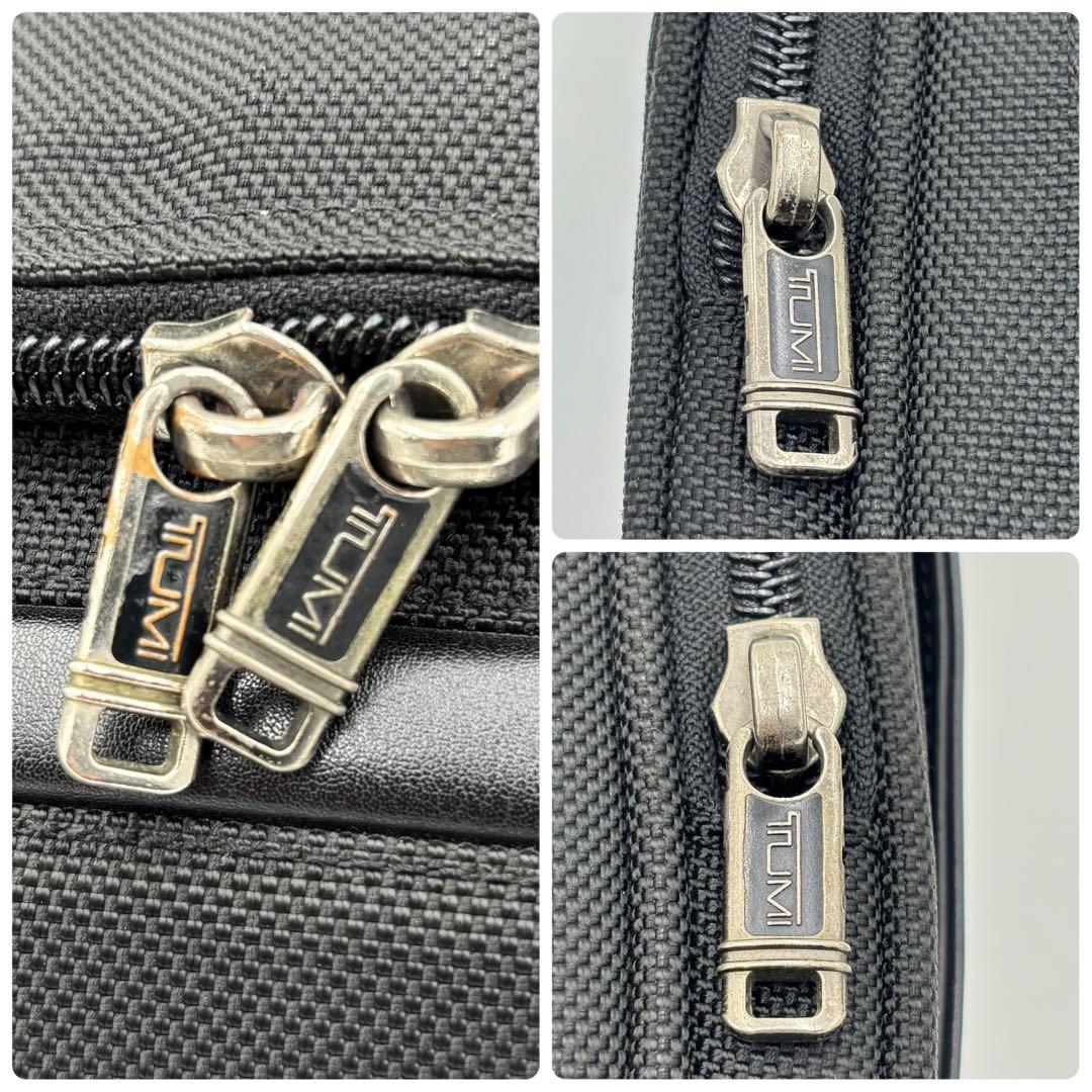 TUMI ALPHA II トゥミ トラベルポーチ 22191DH ブラック