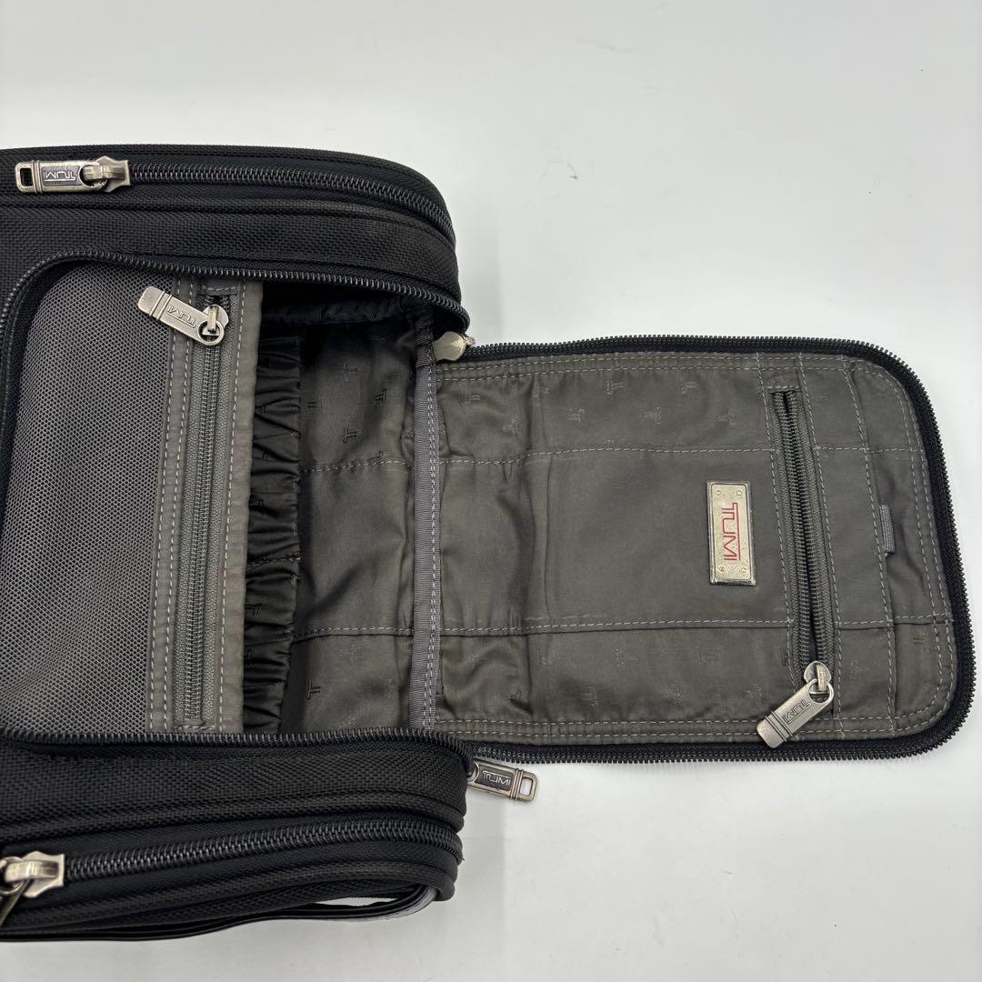 TUMI ALPHA II トゥミ トラベルポーチ 22191DH ブラック