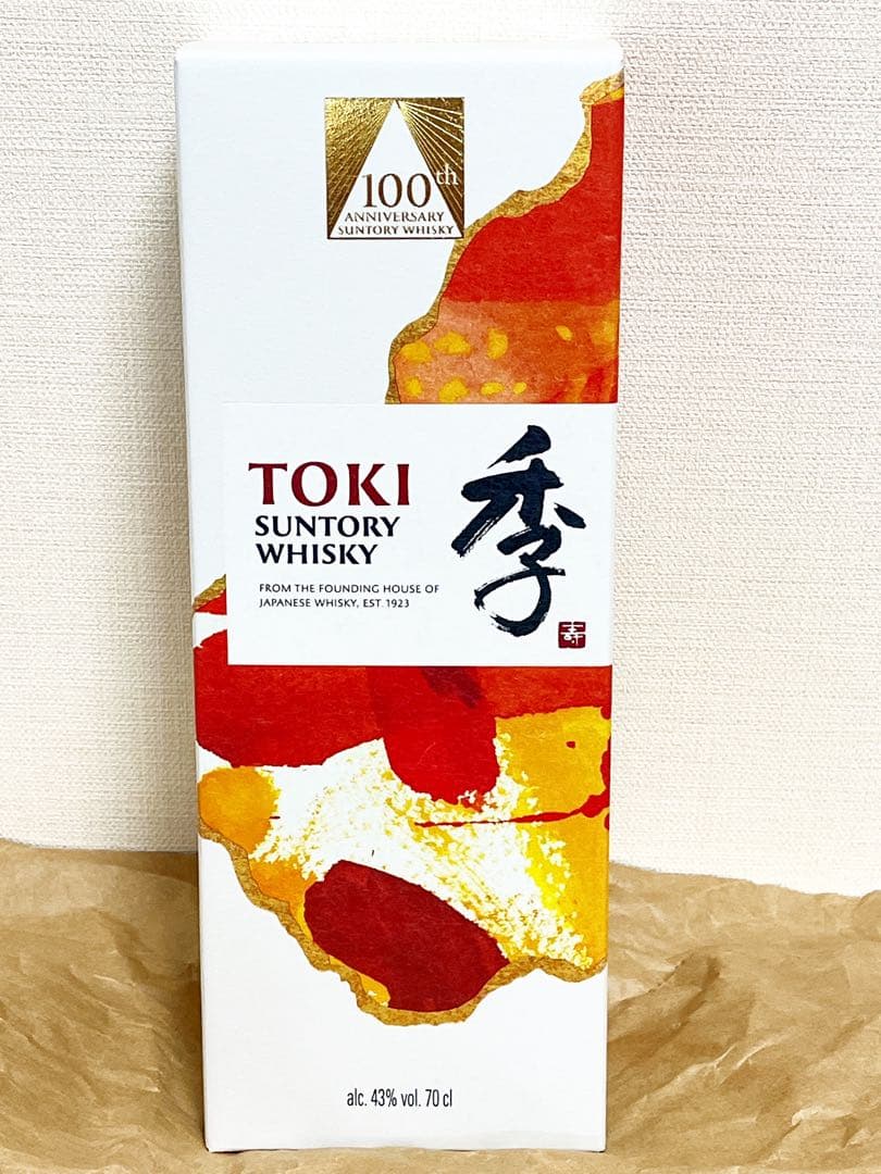 サントリー 季 TOKI 100周年記念デザインBOX 箱付き 700ml