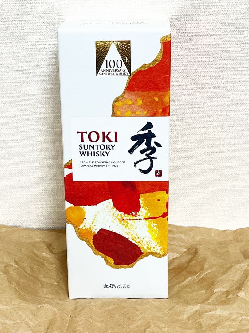 サントリー 季 TOKI 100周年記念デザインBOX 箱付き 700ml