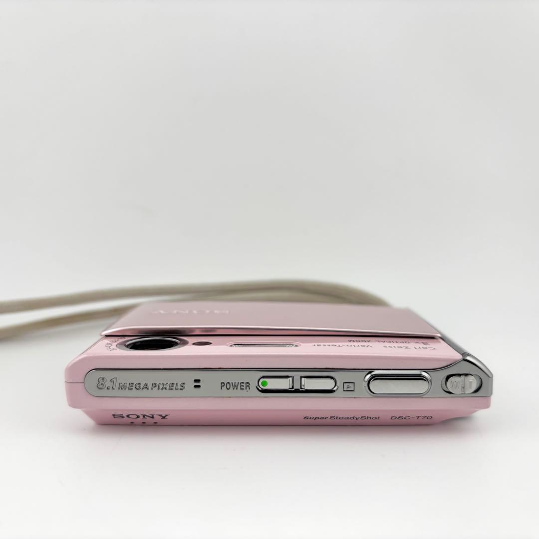 【完動品】ソニー　DSC-T70 ピンク 動作保証　Pink Digicam