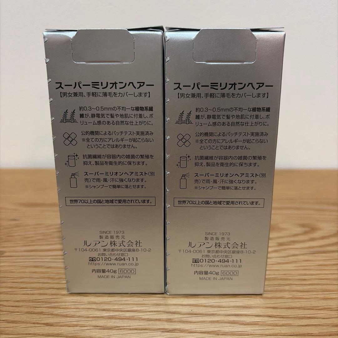 ルアン　スーパーミリオンヘアー　2色セット　40g×2