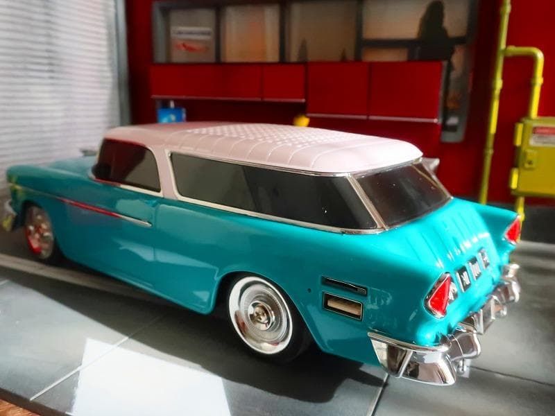 スマート スピーカー 1/18 USB microSD 1955 ベルエアワゴン