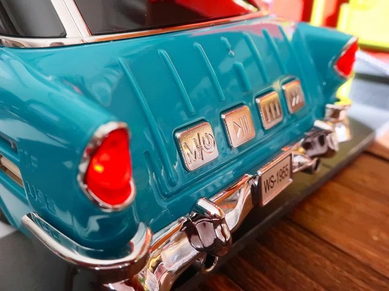 スマート スピーカー 1/18 USB microSD 1955 ベルエアワゴン