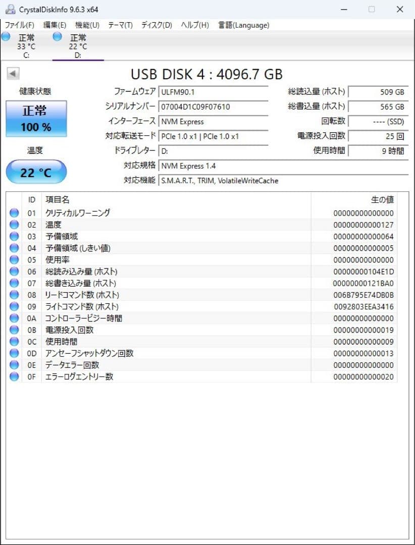 SUNEAST USB4対応 外付けSSD Eclipse E40 4TB
