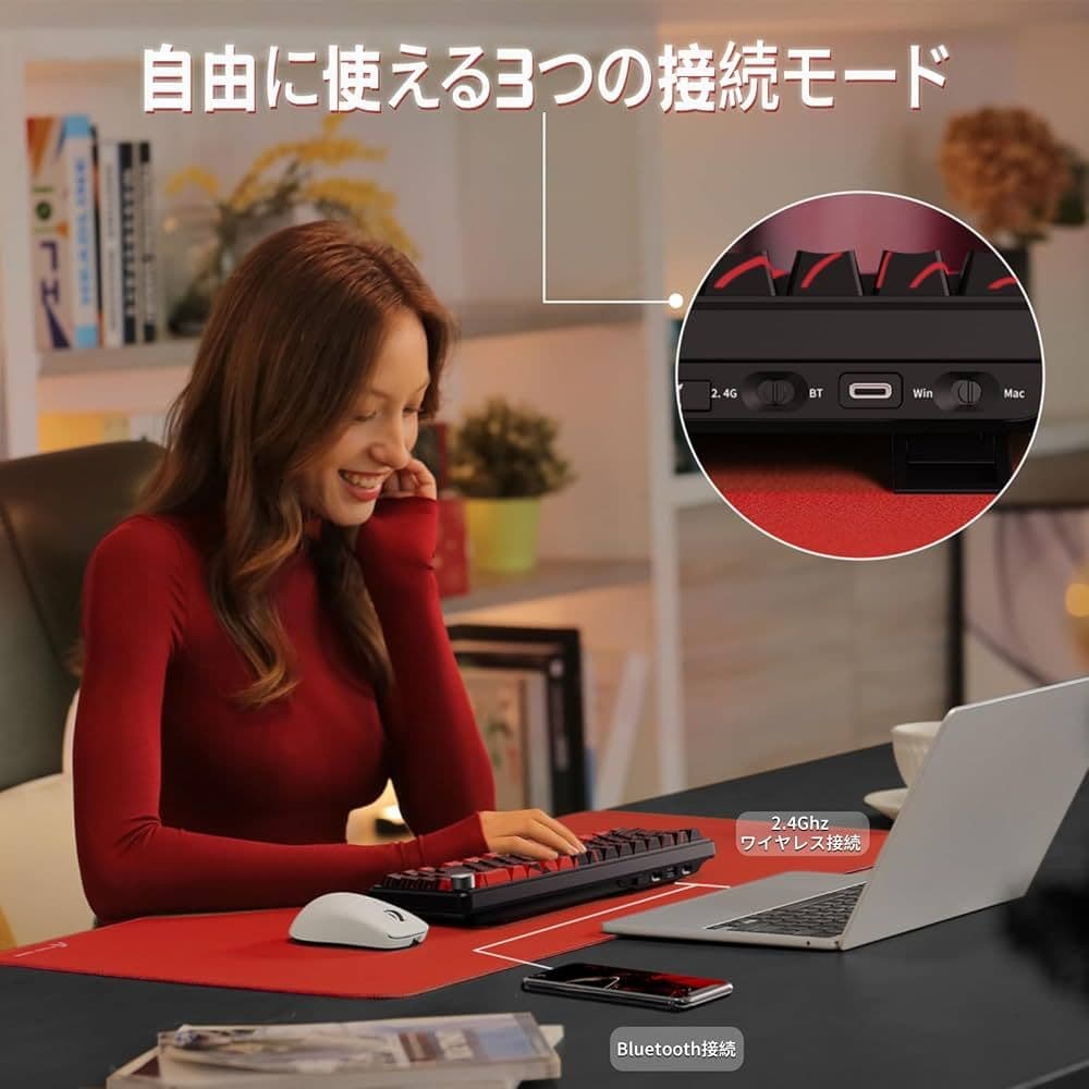 ATTACK SHARK X65PRO HE ラピッドトリガーキーボード　新品
