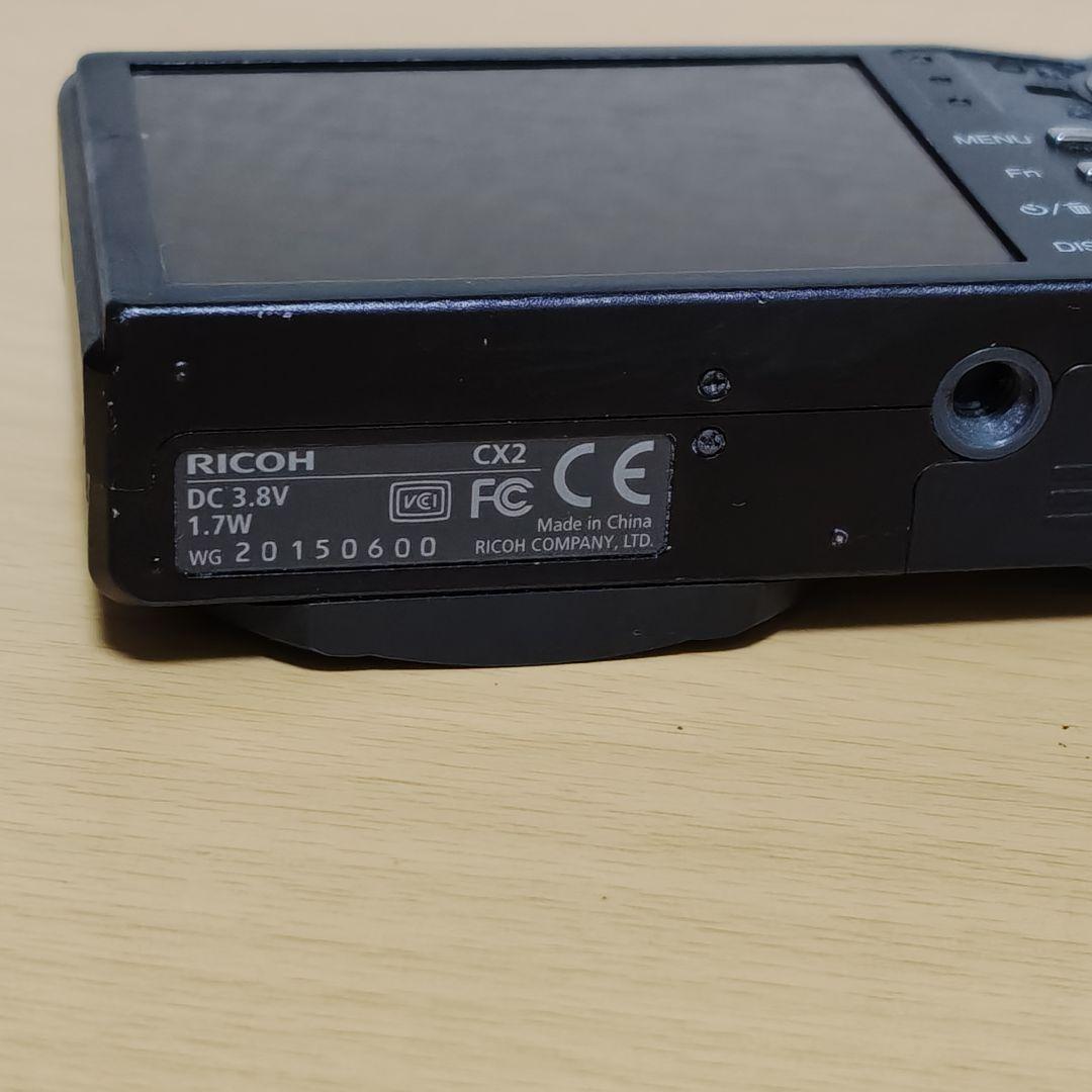 【良品 動作確認済】リコー CX2 オールドコンデジ 専用ケース ブラック