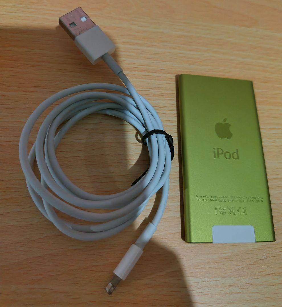 iPod nano 第７世代 イエロー バッテリー良好