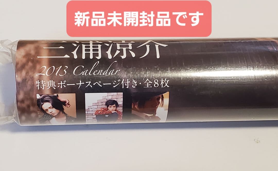 三浦涼介 ポスターカレンダー 2013