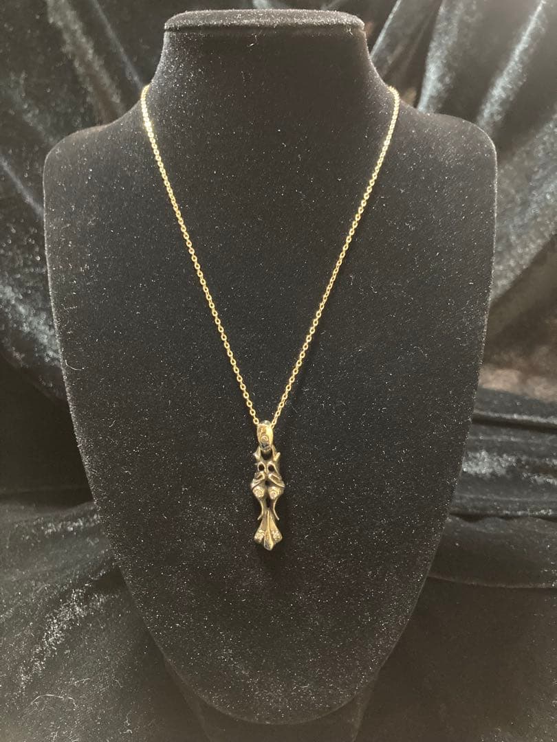 ⑳Hearting Sword Pendant W チェーン付き 真鍮