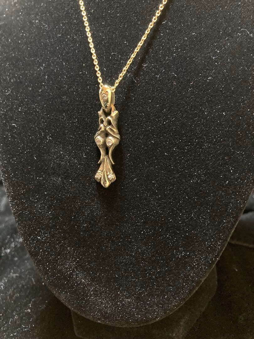 ⑳Hearting Sword Pendant W チェーン付き 真鍮