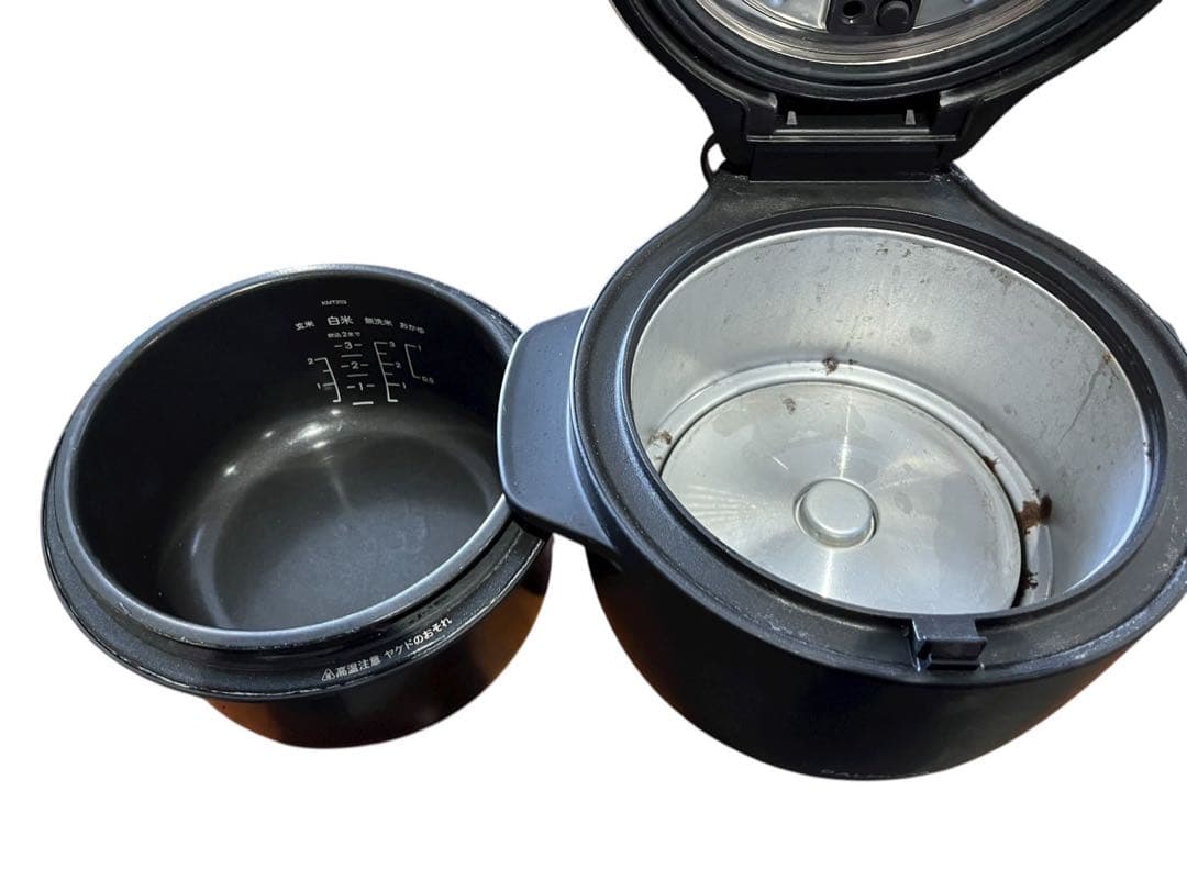 ★BALMUDA 電気炊飯器 The Gohan K03A-BK