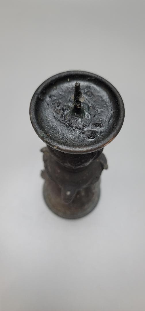 古銅 三具足 仏教具 獅子香炉 燭台 花器 まとめて
