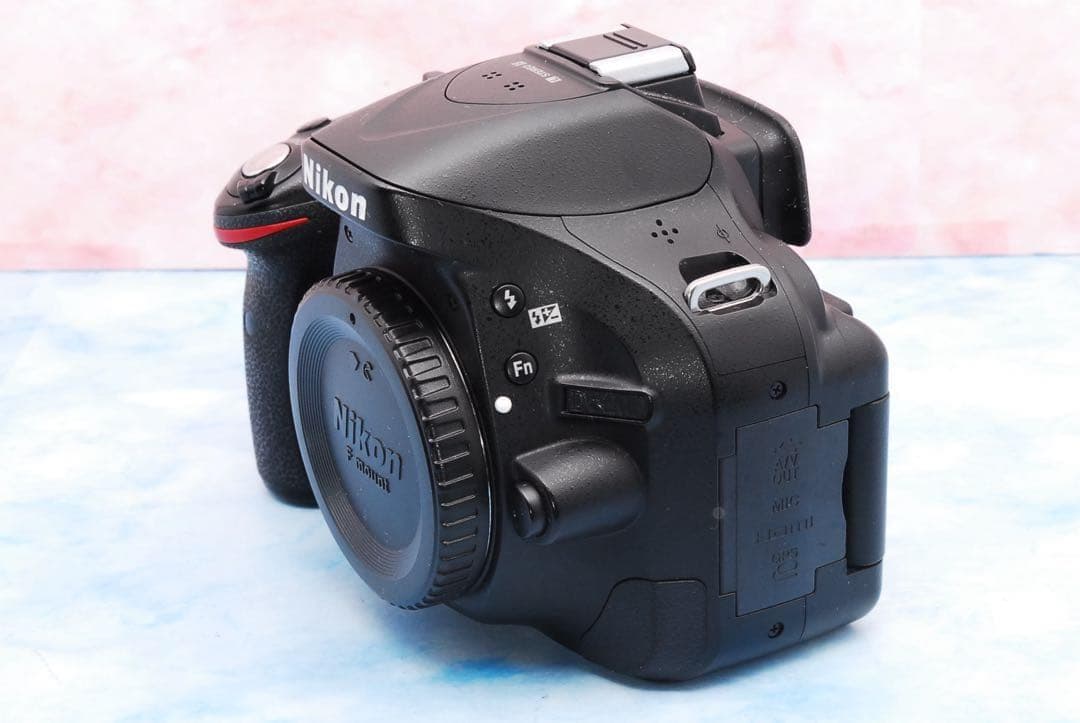 ☆ニコン D5200◎手ぶれ補正Wレンズ◎付属品多数◎バッグ＆バッテリー2個