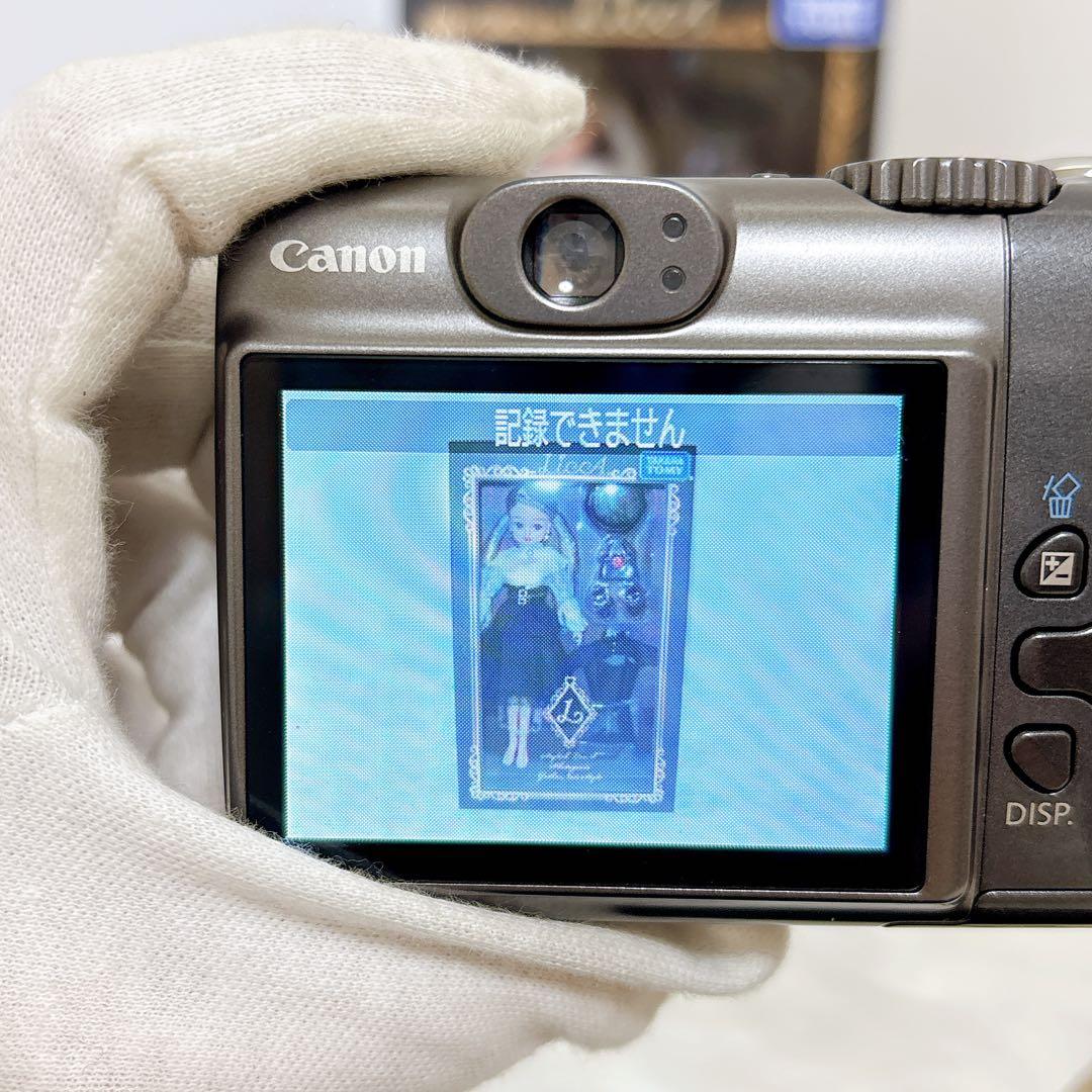 極美品✨キャノン　デジカメ　パワーショット　A590IS 手ブレ補正　コンデジ