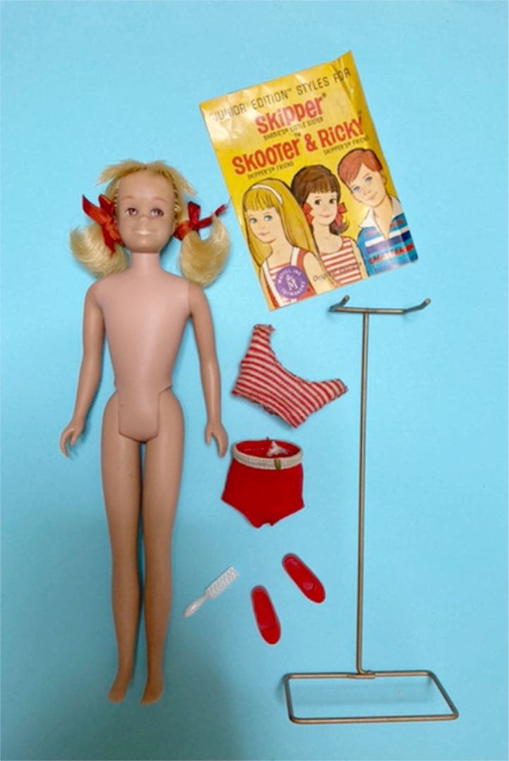 バービー　Vintage 1964 first SKOOTER Doll 箱入り