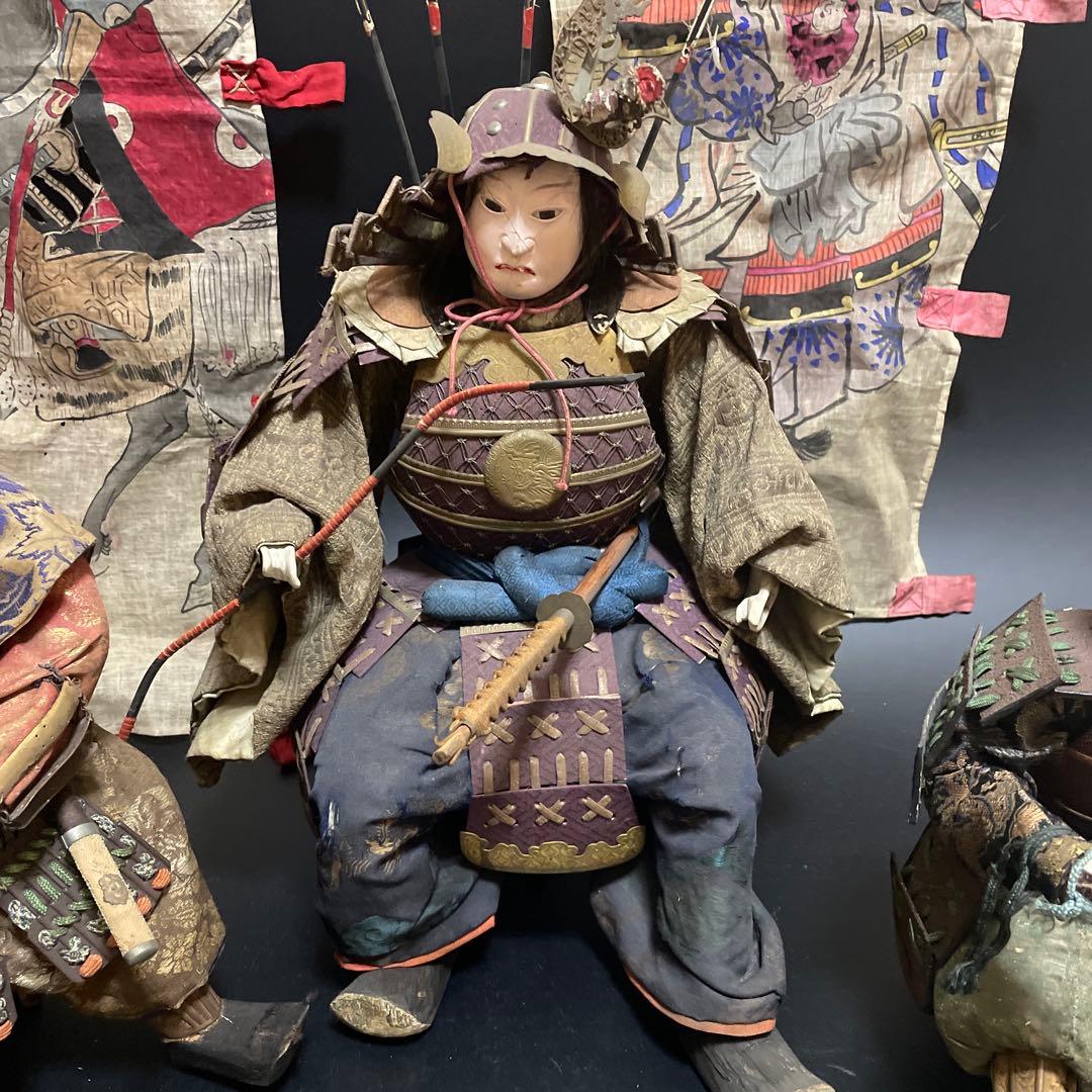 江戸時代〜明治　武者人形　５月人形