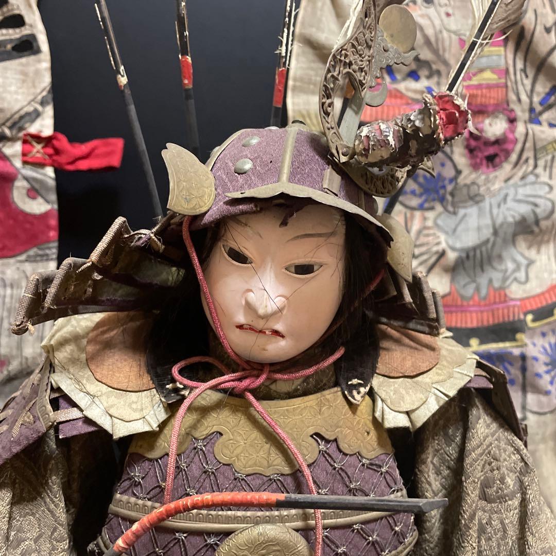江戸時代〜明治　武者人形　５月人形
