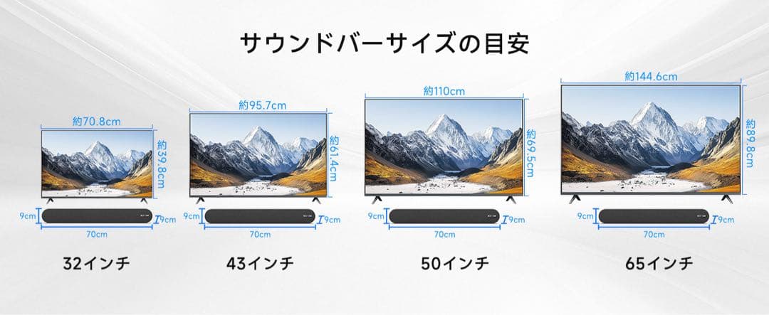 サウンドバー Bluetoothスピーカー PC用2.0chバー型スピーカー