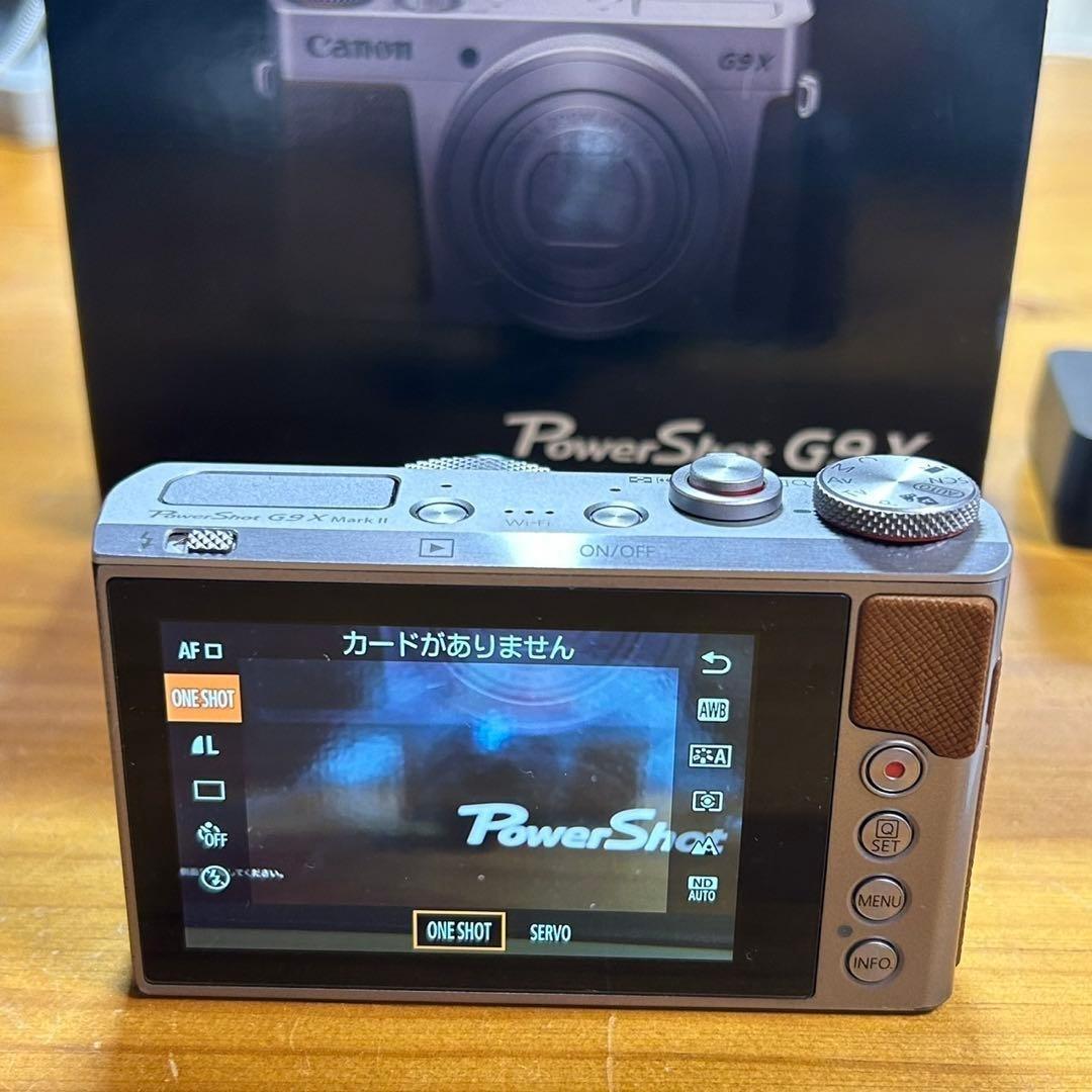 Canon PowerShot G9 X Mark II デジカメ 6305
