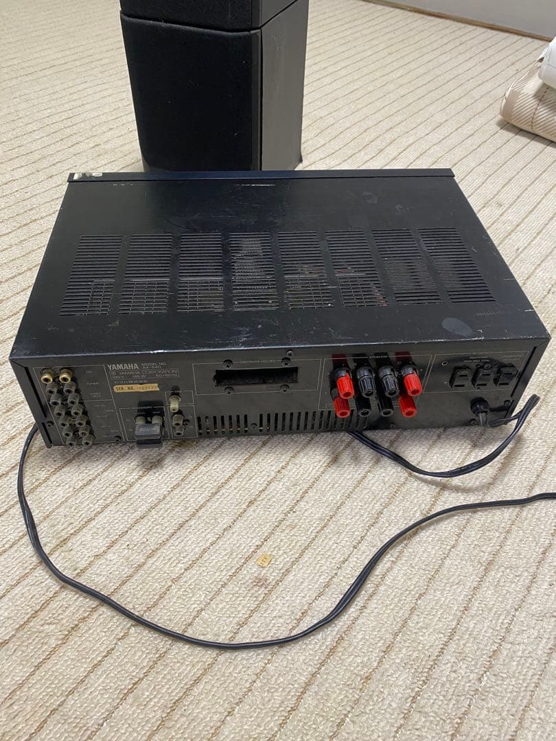 Yamaha AVアンプ 黒色