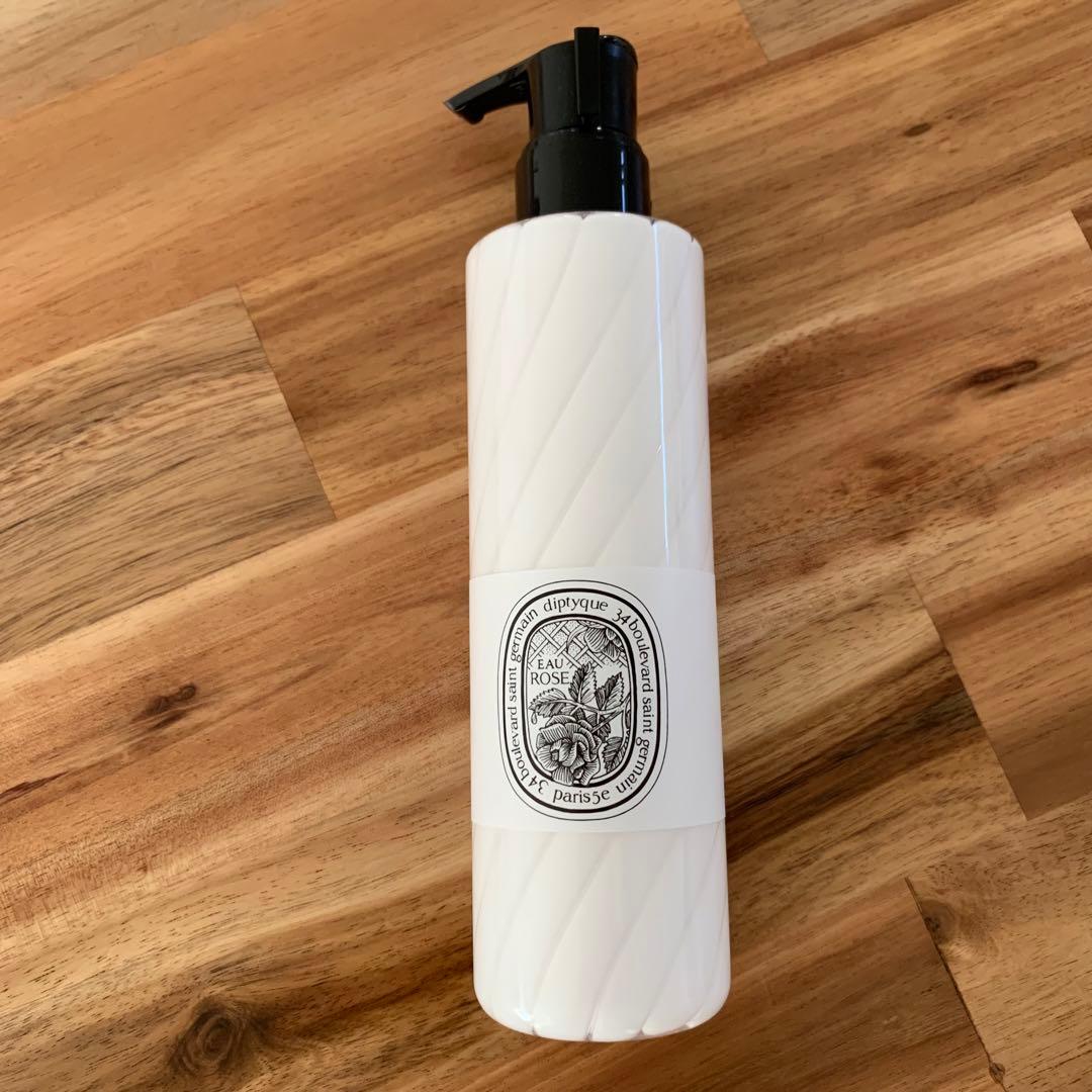 【新品】diptyque ボディローション ローズ 200ml ショッパーセット