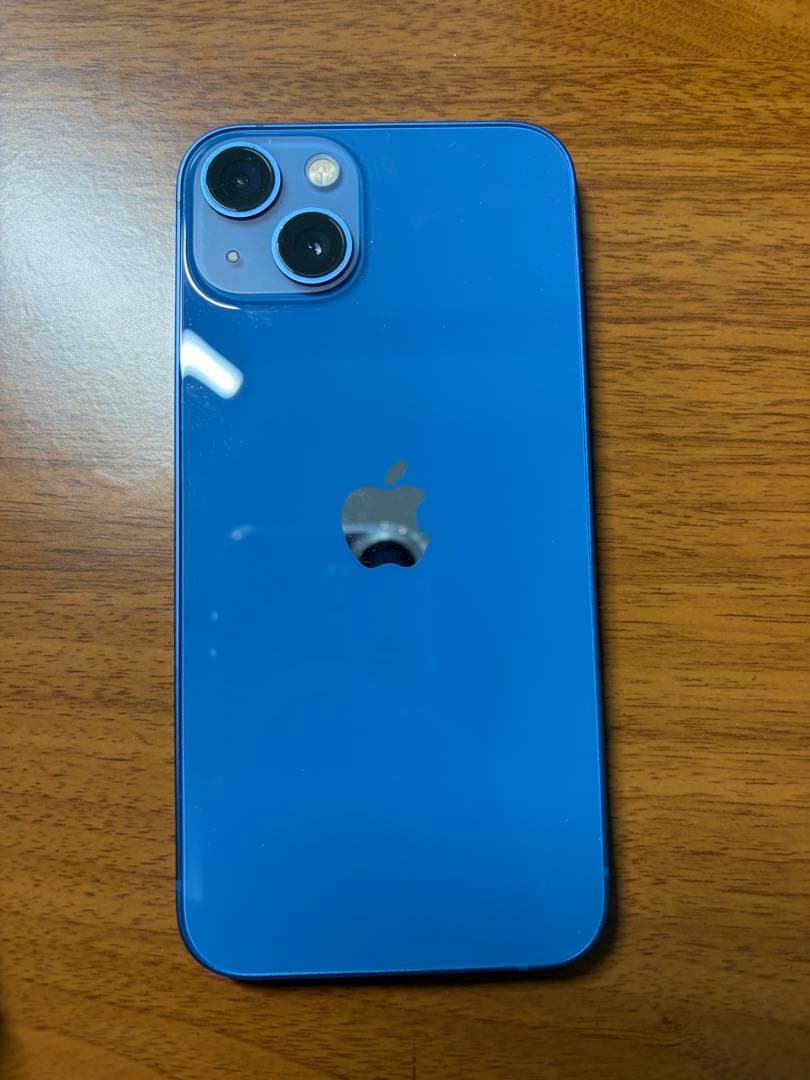 iPhone13 128GB ブルー SIMフリー 美品 動作良好 値下げ交渉〇