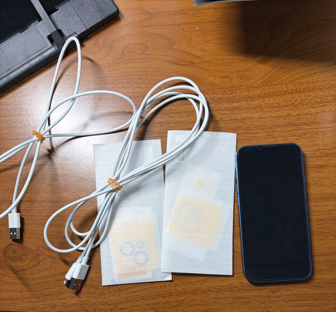 iPhone13 128GB ブルー SIMフリー 美品 動作良好 値下げ交渉〇