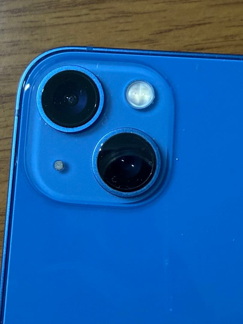 iPhone13 128GB ブルー SIMフリー 美品 動作良好 値下げ交渉〇