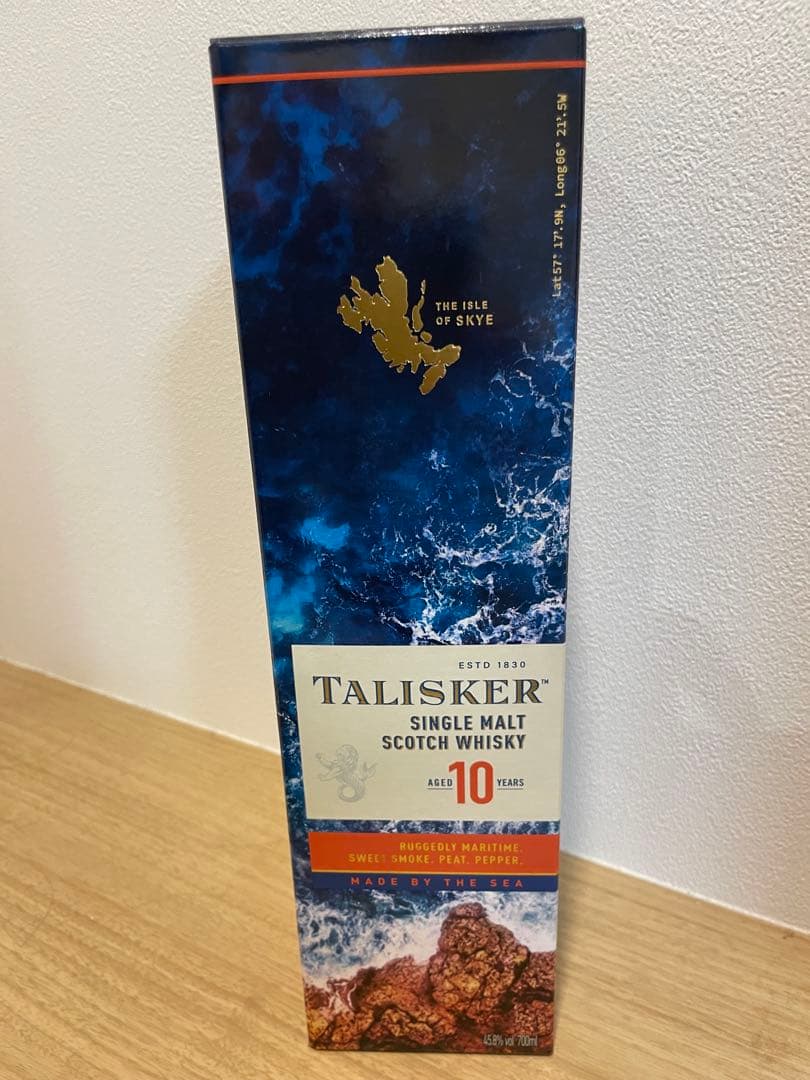 TALISKER 10年 シングルモルトウイスキー 700ml 45%