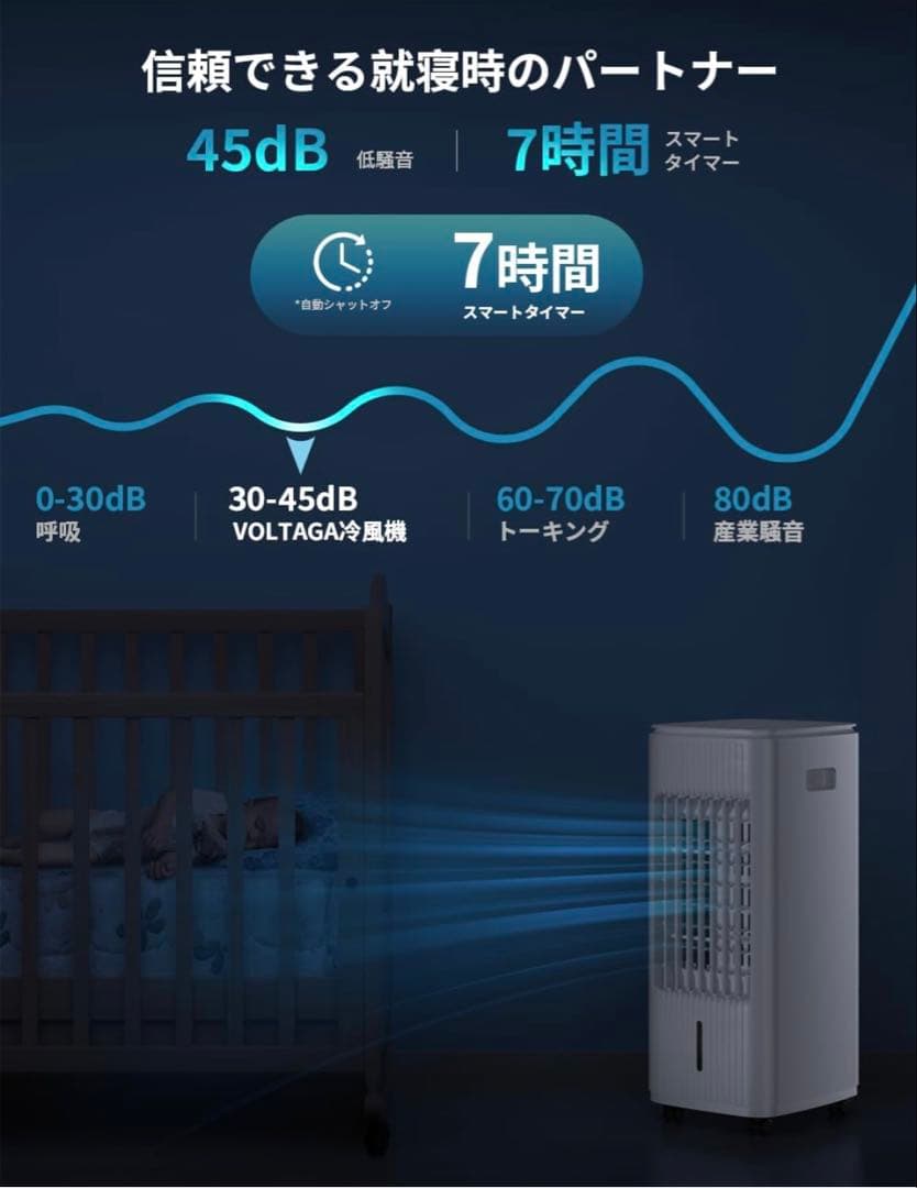 【新品未使用】MYICY 冷風機 強力冷風＆省エネモデル これからの季節に！