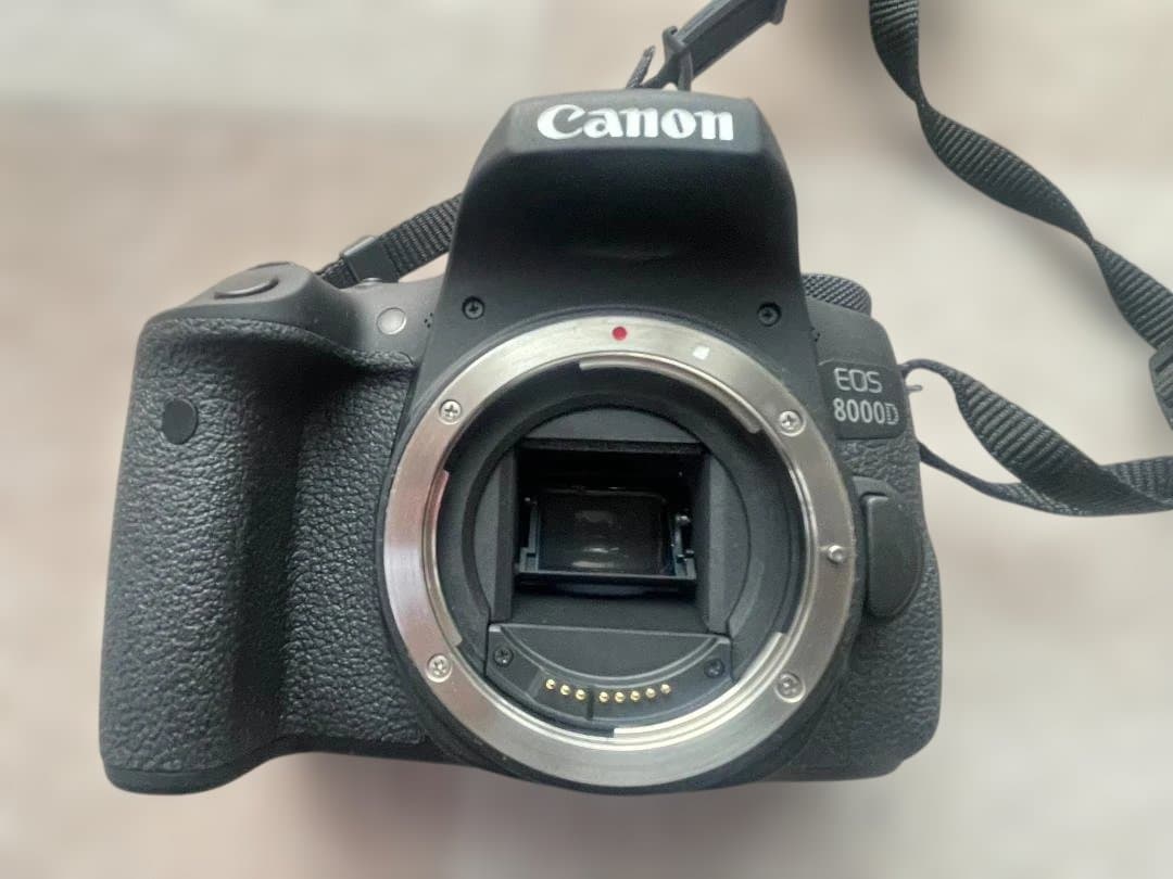 Canon EOS 8000D ダブルズーム　充電器付　動作OK