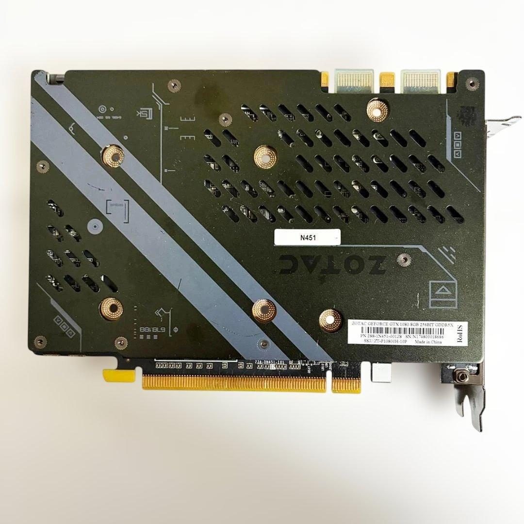 ZOTAC GeForce GTX1080 8G ファン無し ジャンク扱い
