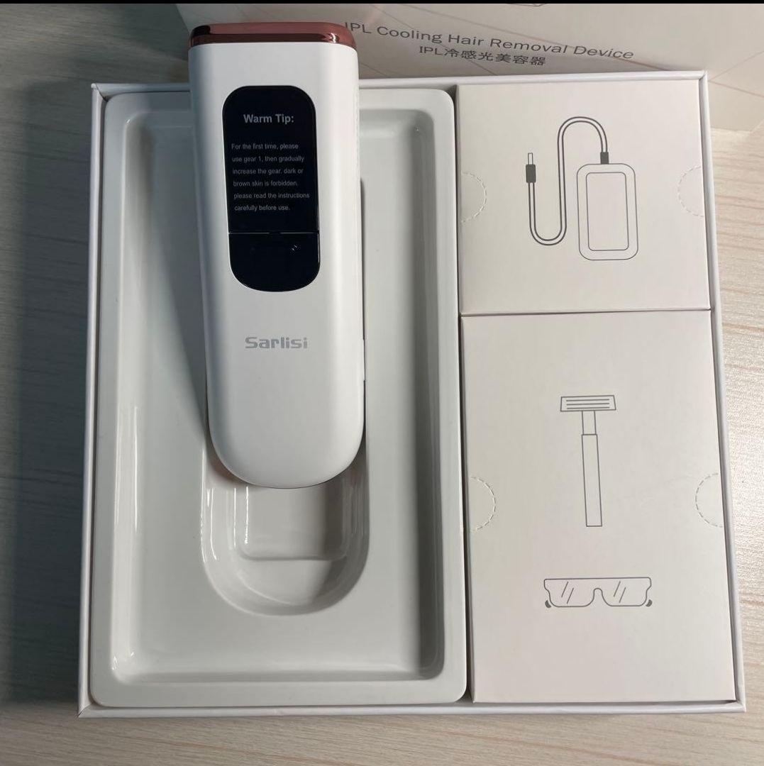 美品 サーリシ sarlish IPL冷感脱毛器 AI07