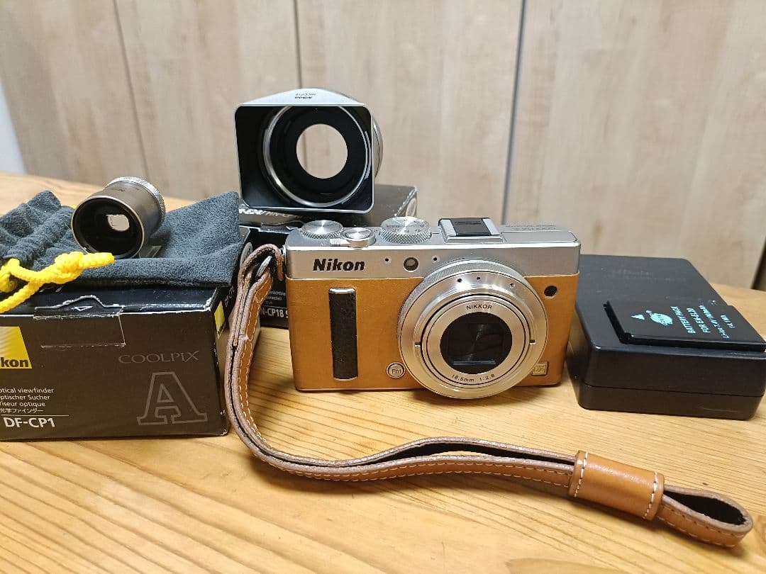 Nikon COOLPIX A APS-C 純正光学ファインダー＆フードセット