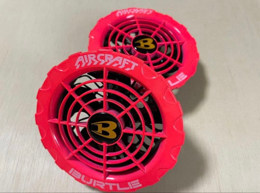 BURTLE AIRCRAFT ファンユニット限定ハニーピンクAC371