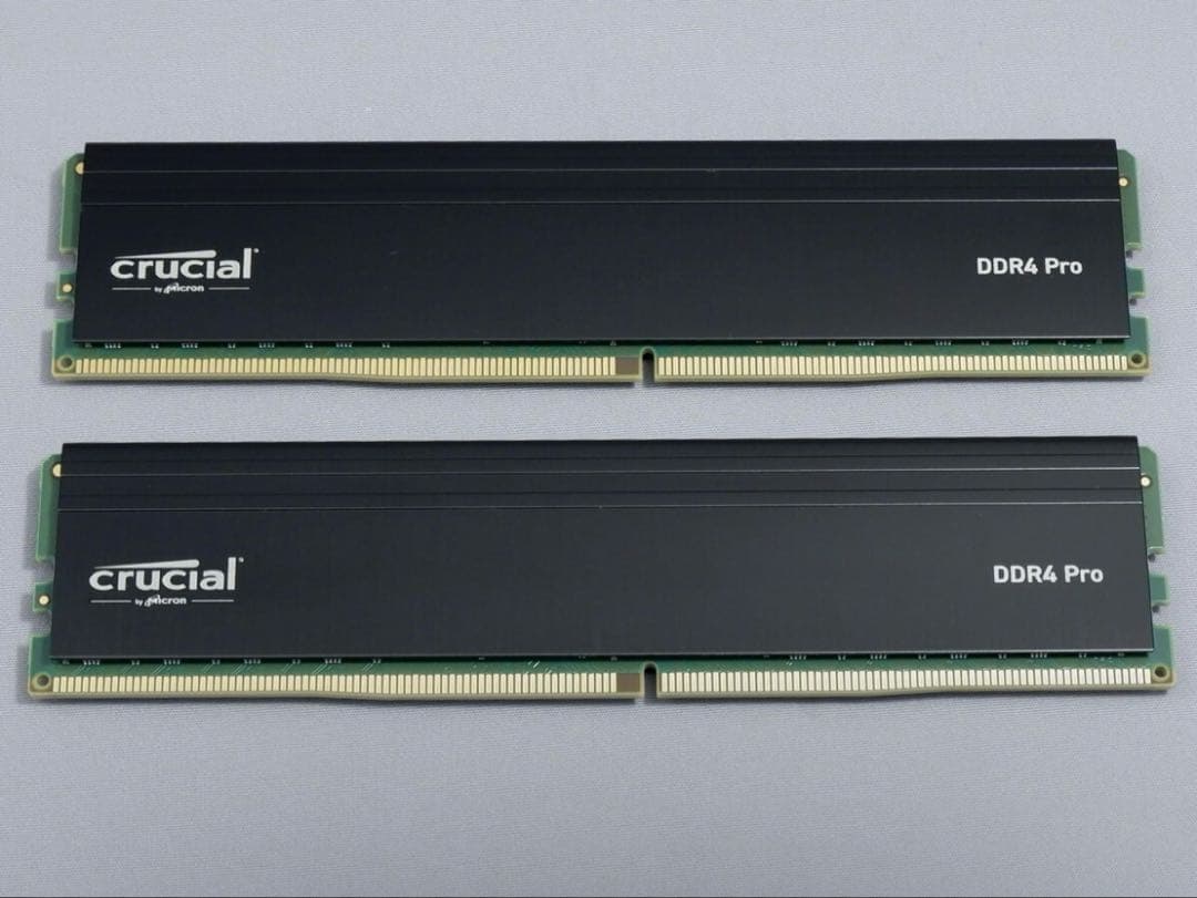 メモリー crucial DDR4 Pro 64GB (2x32GB) 3200MHz
