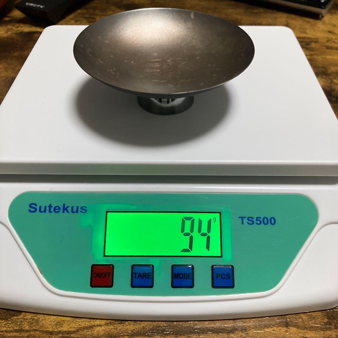 純銀盃記念品／約94g／刻印あり／純銀天賞堂