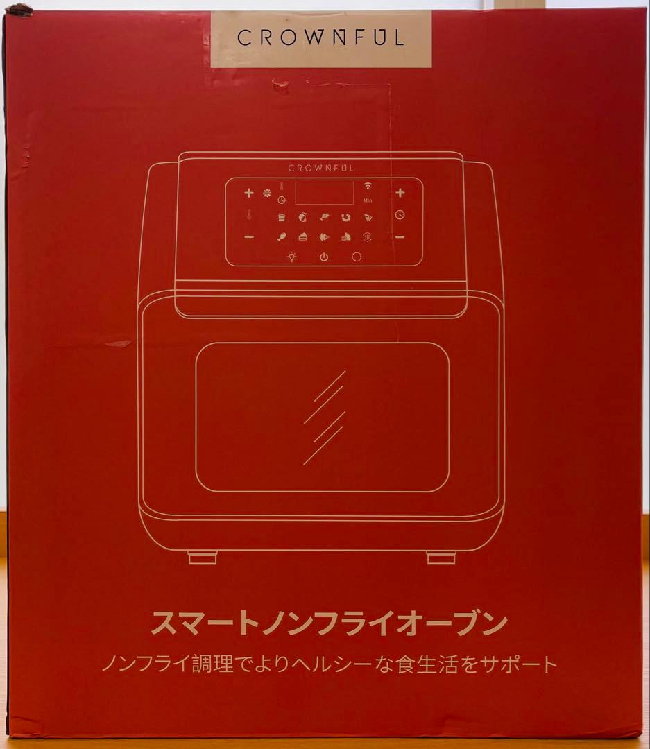 【新品】CROWNFUL ノンフライオーブン TXG-KK-DT10L-D-W