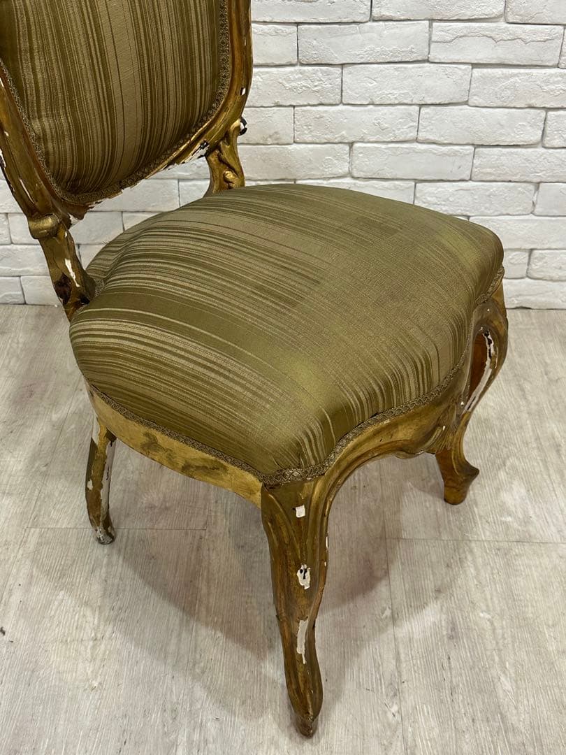 ①東京都内23区配送無料】ルイ15世　アンティーク　サロン　チェア　ディスプレイ