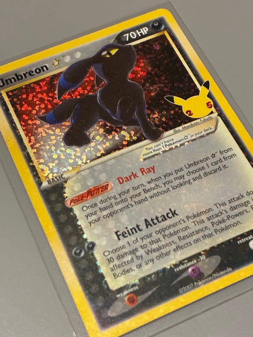 ポケモンカード ブラッキー 25th 英語